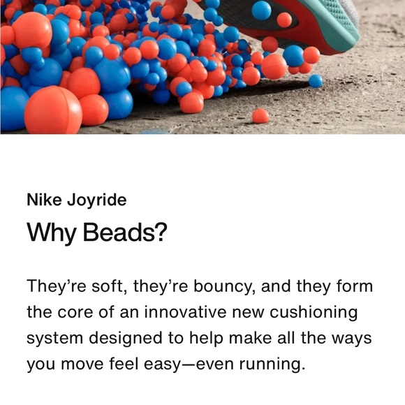 Nike Joyride White Sail running shoe, M11 - Picture 12 of 16